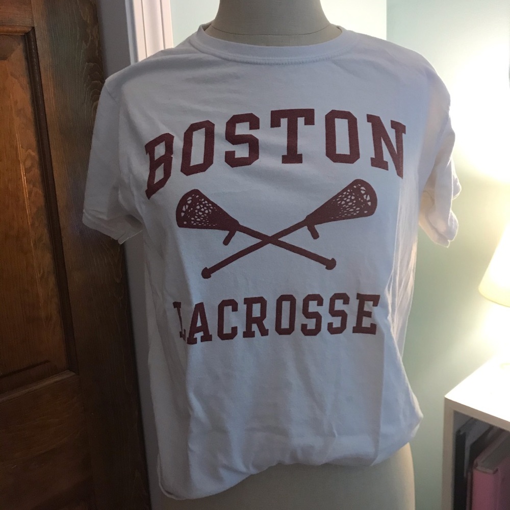 Brandy Melville Boston Lacrosse T-Shirt